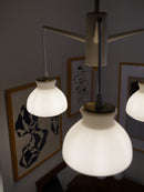 Holmegaard <br>3灯 ガラスシャンデリア <br>Denmark <br>大阪店 - ヴィンテージ SHARK ATTACK