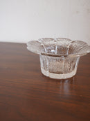 Holmegaard <br>ガラス キャンドルホルダー <br>1970's , Denmark <br>大阪店 - ヴィンテージ SHARK ATTACK