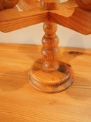 Smålandsslöjd Värnamo , Stig Johnsson<br>ウッド キャンドルホルダー <br>1970's , Sweden <br>大阪店 - ヴィンテージ SHARK ATTACK