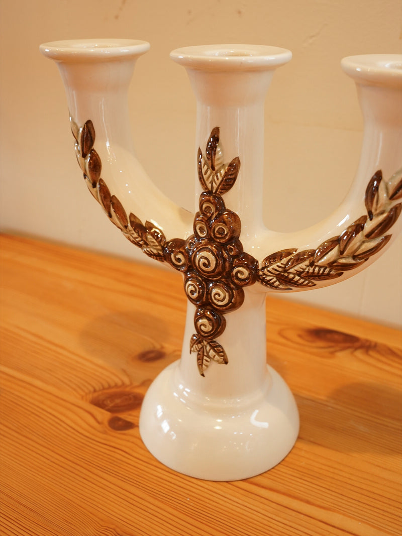 DECO , Rosa Ljung <br>セラミック キャンドルスタンド <br>1960's-1970's , Sweden <br>大阪店 - ヴィンテージ SHARK ATTACK