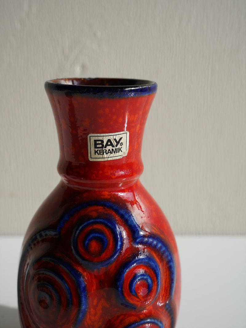 Bay Keramik <br>Fat Lava <br>セラミック フラワーベース <br>1970's , West Germany <br>大阪店 - ヴィンテージ SHARK ATTACK