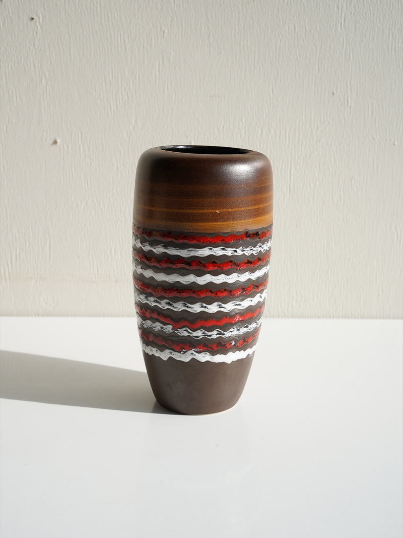 Dümler & Breiden 166/20 <br> Fat Lava <br>セラミック フラワーベース <br>1960's , West Germany <br>大阪店