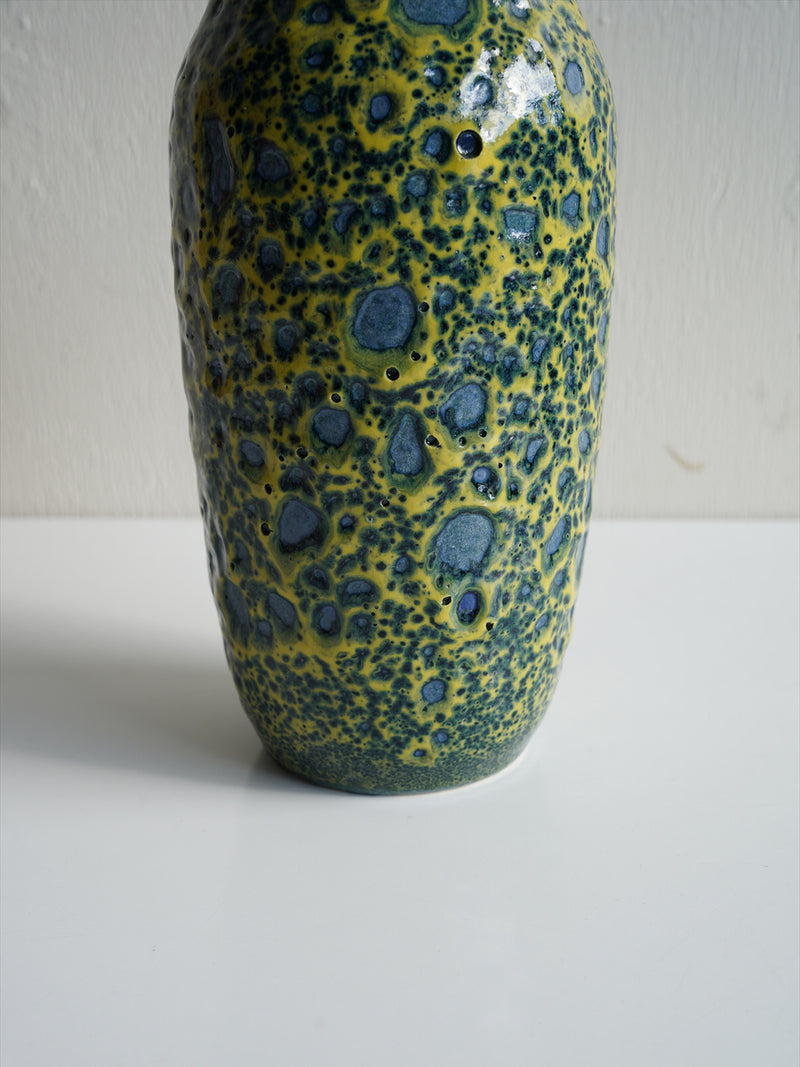 Scheurich 242/22 <br>Fat Lava <br>セラミック フラワーベース <br>1960's , West Germany <br>大阪店