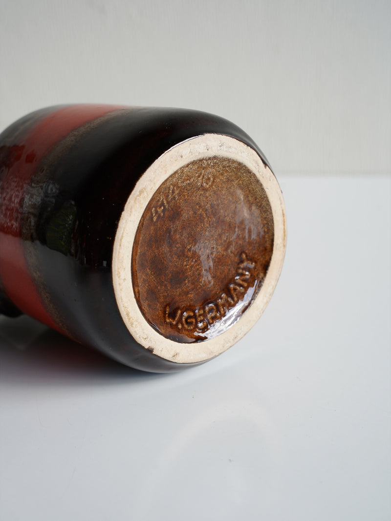 Scheurich 414/16 <br>セラミック フラワーベース <br>1980's , West Germany <br>大阪店