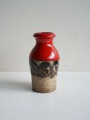 Scheurich 523/18 <br>Fat Lava <br>セラミック フラワーベース <br>1970's , West Germany <br>大阪店 - ヴィンテージ SHARK ATTACK