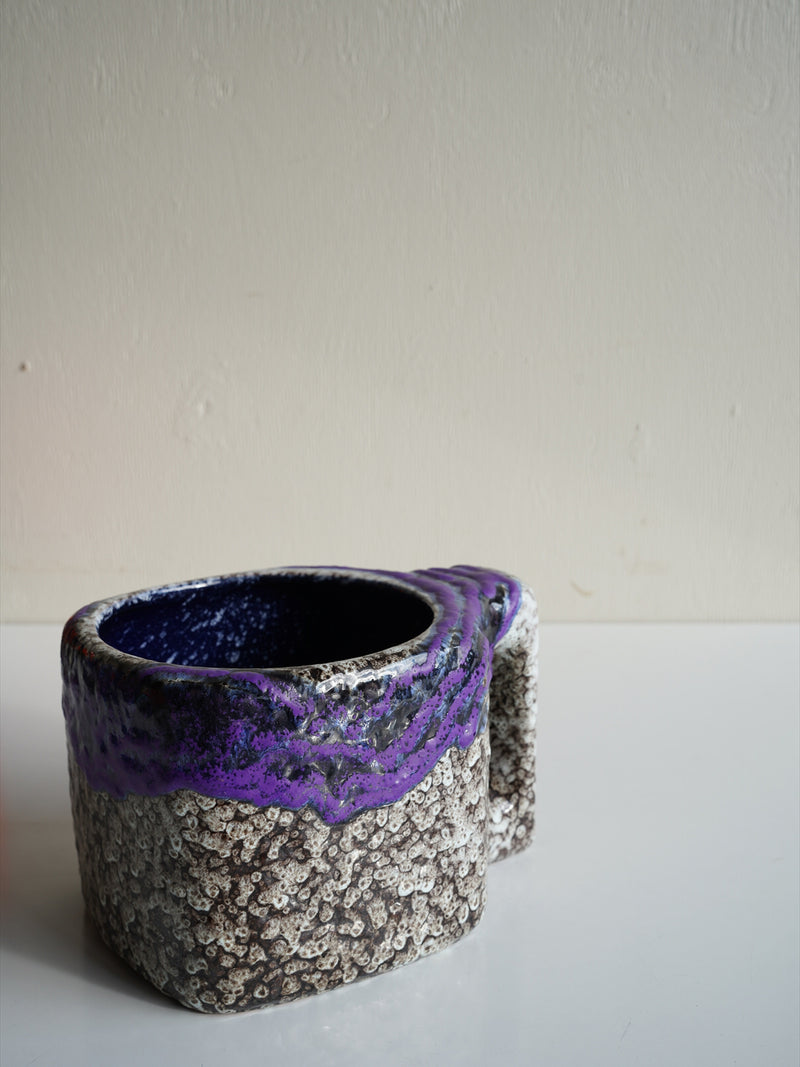 Marei <br>Fat Lava <br>セラミック プランターベース <br>1960's-1970's , West Germany <br>大阪店 - ヴィンテージ SHARK ATTACK