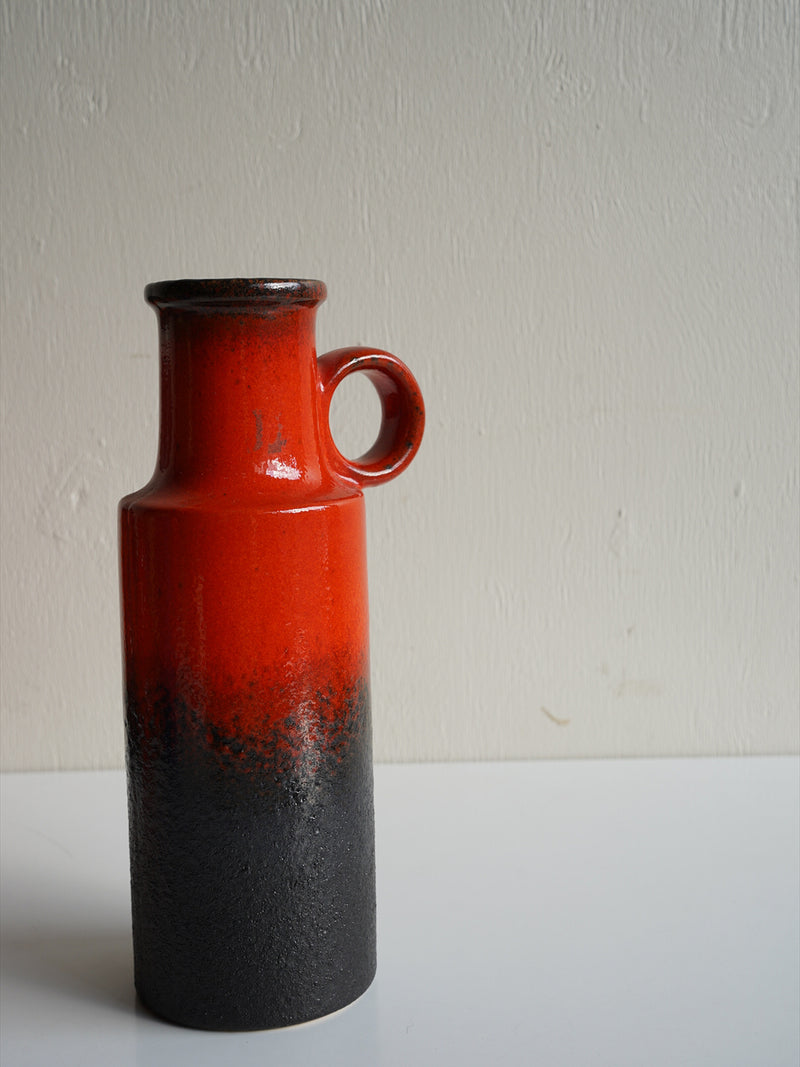 Scheurich 401/28 <br>Fat Lava <br>セラミック フラワーベース <br>1980's , West Germany <br>大阪店 - ヴィンテージ SHARK ATTACK