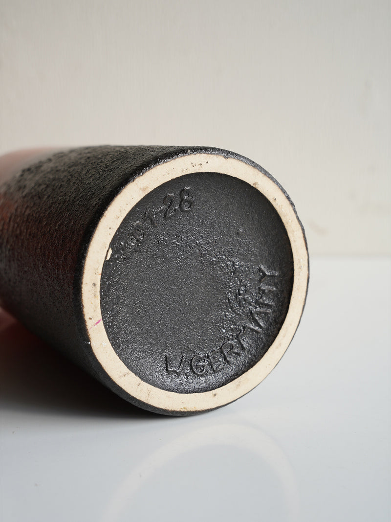 Scheurich 401/28 <br>Fat Lava <br>セラミック フラワーベース <br>1980's , West Germany <br>大阪店 - ヴィンテージ SHARK ATTACK