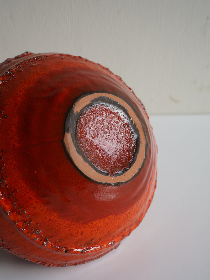 Carstens Tönnieshof <br>Fat Lava <br>セラミック フラワーベース <br>1960's-1970's , West Germany <br>大阪店 - ヴィンテージ SHARK ATTACK