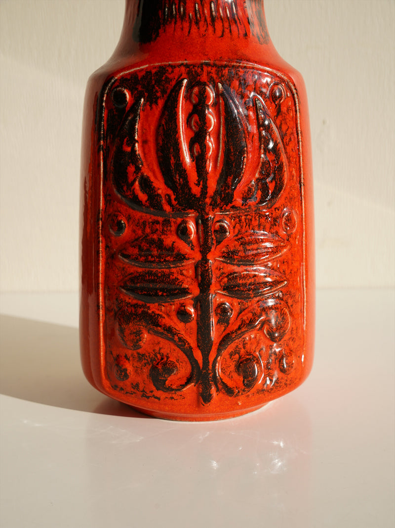 Bay Keramik 96/25 <br>Fat Lava <br>セラミック フラワーベース <br>1960's , West Germany <br>大阪店 - ヴィンテージ SHARK ATTACK