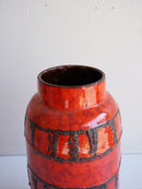 Scheurich 553/38 <br>Fat Lava <br>セラミック フラワーベース <br>1960's , West Germany <br>大阪店