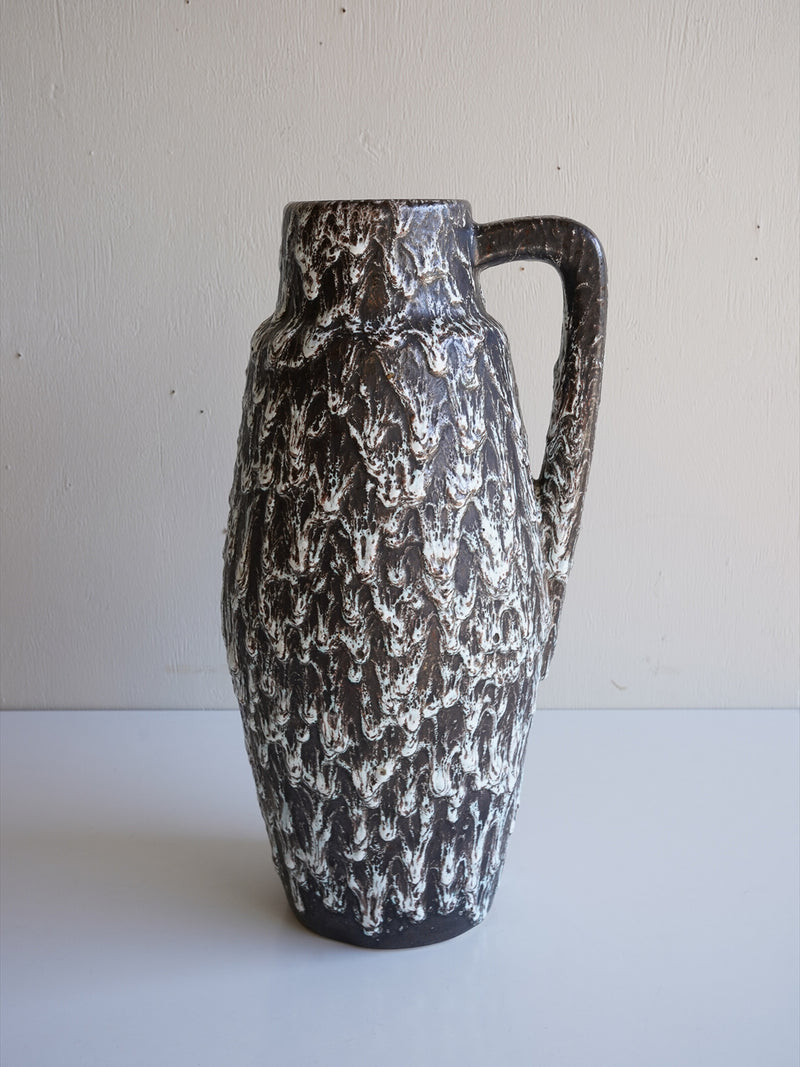 Scheurich 270/53 <br>Fat Lava <br>セラミック フラワーベース <br>1960's-1970's , West Germany <br>大阪店