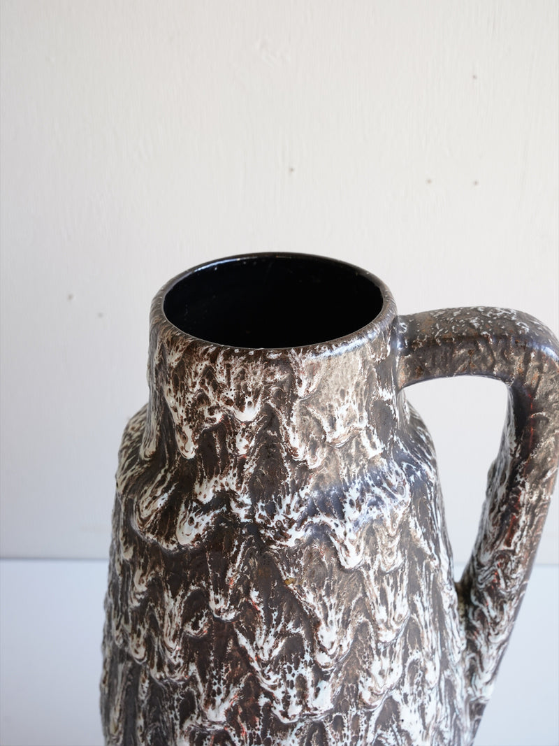 Scheurich 270/53 <br>Fat Lava <br>セラミック フラワーベース <br>1960's-1970's , West Germany <br>大阪店