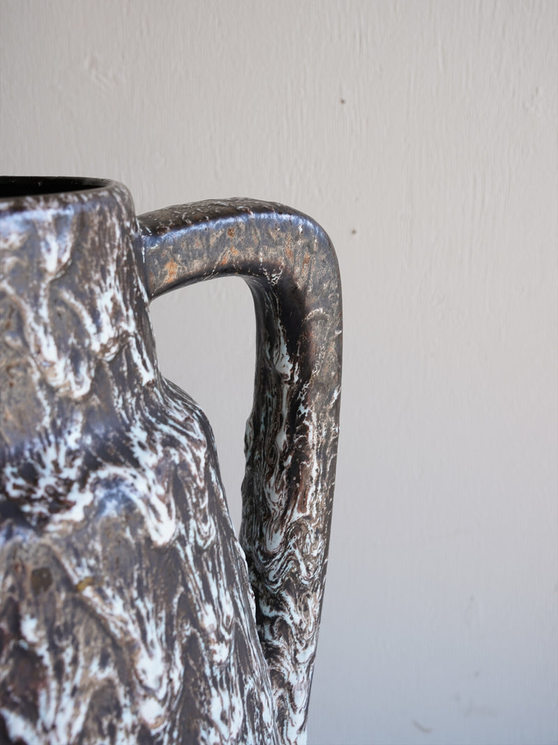 Scheurich 270/53 <br>Fat Lava <br>セラミック フラワーベース <br>1960's-1970's , West Germany <br>大阪店