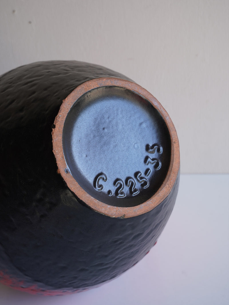 Bay Keramik 225/35 <br>Fat Lava <br>セラミック フラワーベース <br>1960's-1970's , West Germany <br>大阪店