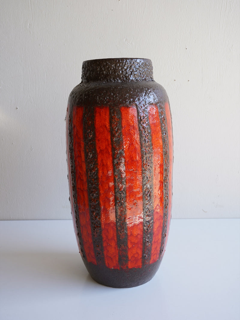 Scheurich 553/52 <br>Fat Lava <br>セラミック フラワーベース <br>1970's West Germany <br>大阪店