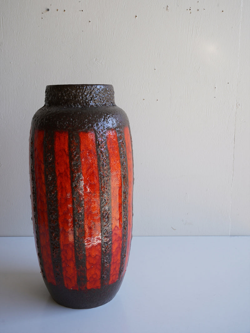 Scheurich 553/52 <br>Fat Lava <br>セラミック フラワーベース <br>1970's West Germany <br>大阪店