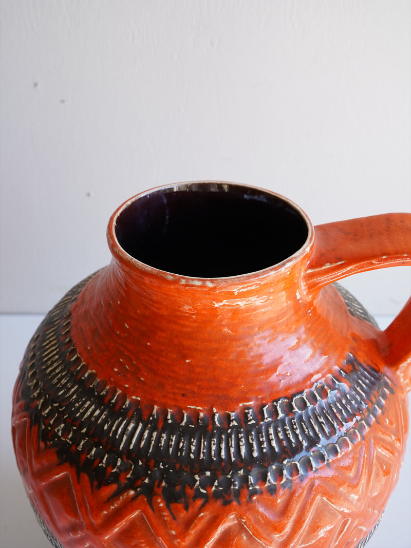 Bay Keramik 67/40 Boda Mans <br>Fat Lava <br>セラミック フラワーベース <br>1960's-1970's , West Germany <br>大阪店