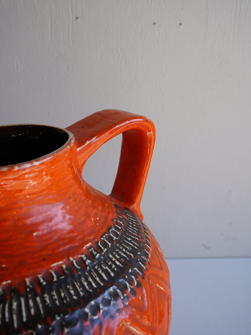 Bay Keramik 67/40 Boda Mans <br>Fat Lava <br>セラミック フラワーベース <br>1960's-1970's , West Germany <br>大阪店