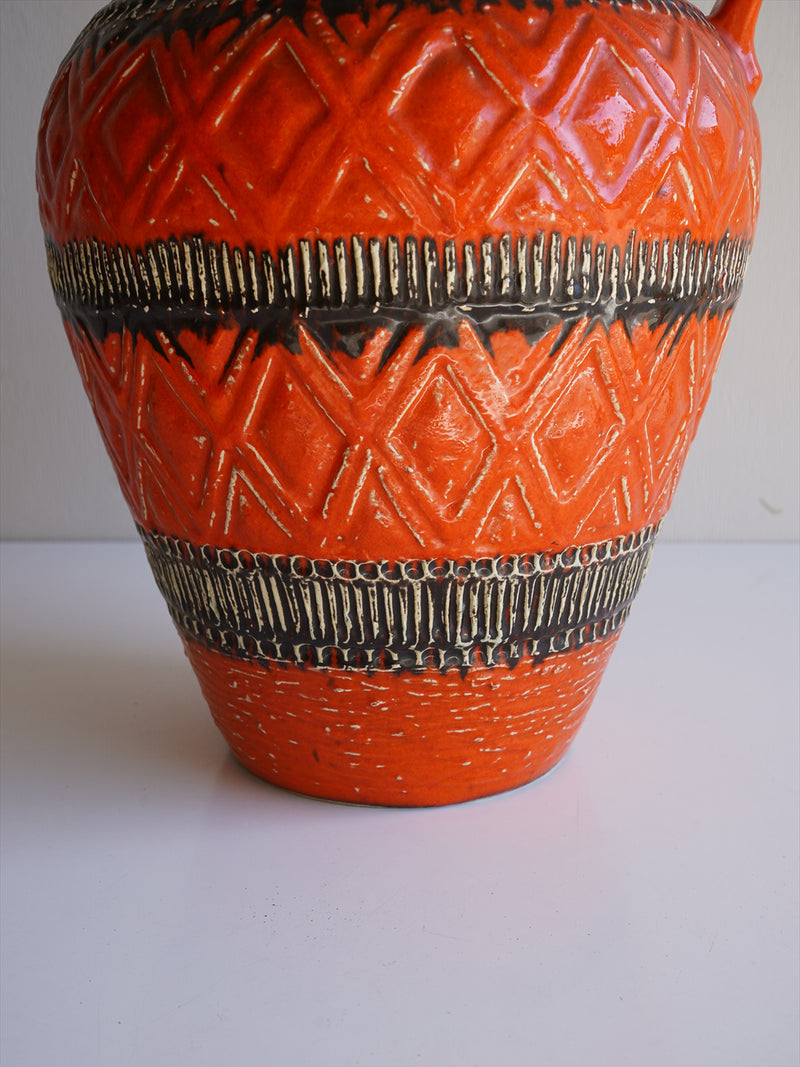 Bay Keramik 67/40 Boda Mans <br>Fat Lava <br>セラミック フラワーベース <br>1960's-1970's , West Germany <br>大阪店