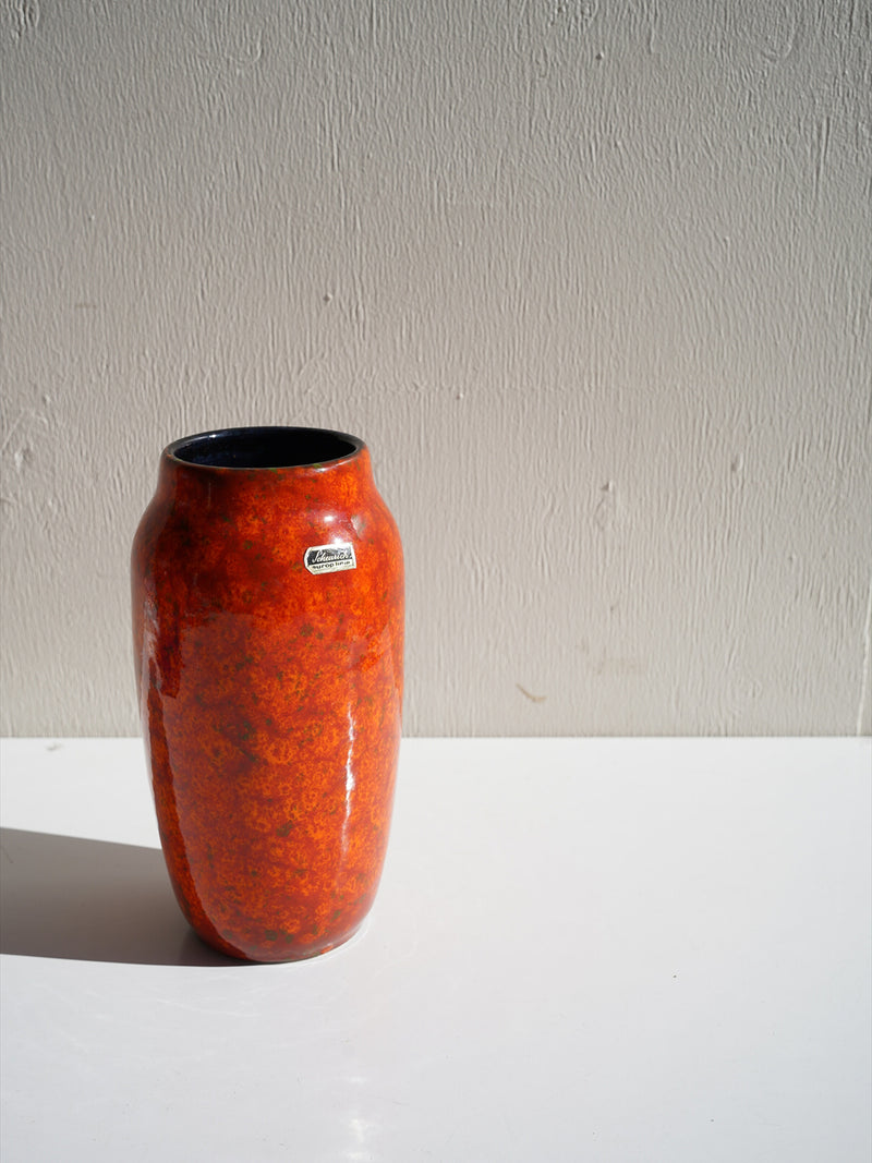 Scheurich 242/22 <br>セラミック フラワーベース <br>1970's , West Germany <br>大阪店