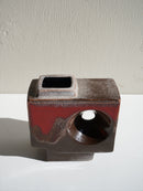 VEB Haldensleben 2906 <br>Fat Lava <br>セラミック フラワーベース <br>1960's-1970's , Eest Germany <br>大阪店