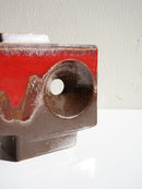 VEB Haldensleben 2906 <br>Fat Lava <br>セラミック フラワーベース <br>1960's-1970's , Eest Germany <br>大阪店