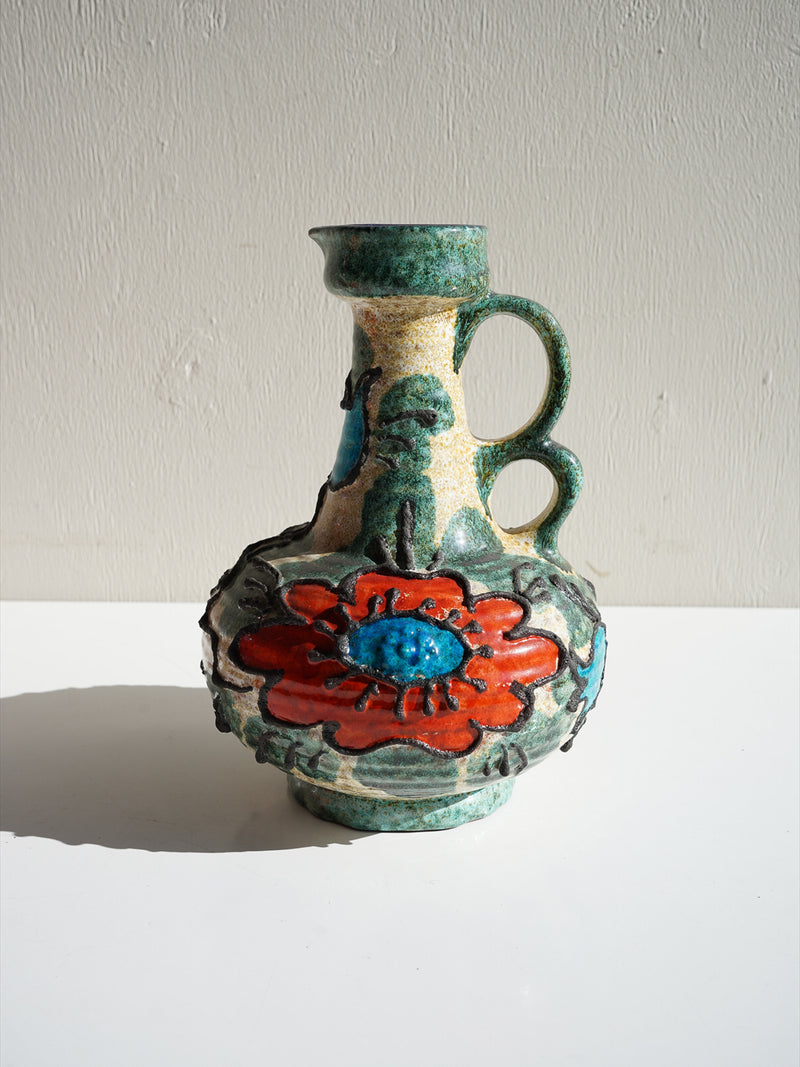 Marei <br>Fat Lava <br>セラミック フラワーベース <br>1970's , West Germany <br>大阪店