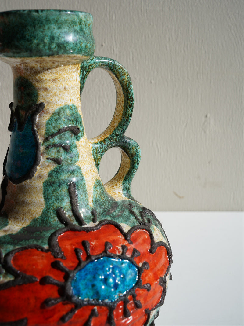 Marei <br>Fat Lava <br>セラミック フラワーベース <br>1970's , West Germany <br>大阪店