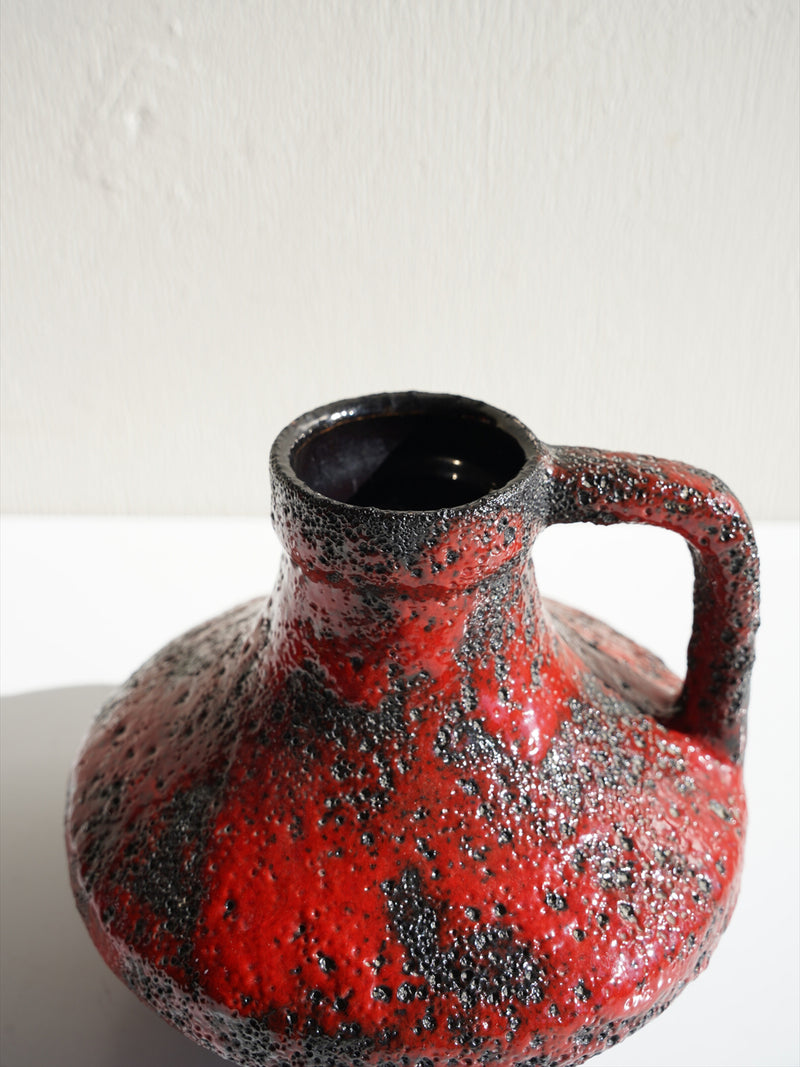 Jopeko 74/15 <br>Fat Lava <br>セラミック フラワーベース <br>1970's , West Germany <br>大阪店