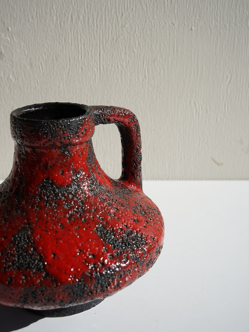 Jopeko 74/15 <br>Fat Lava <br>セラミック フラワーベース <br>1970's , West Germany <br>大阪店