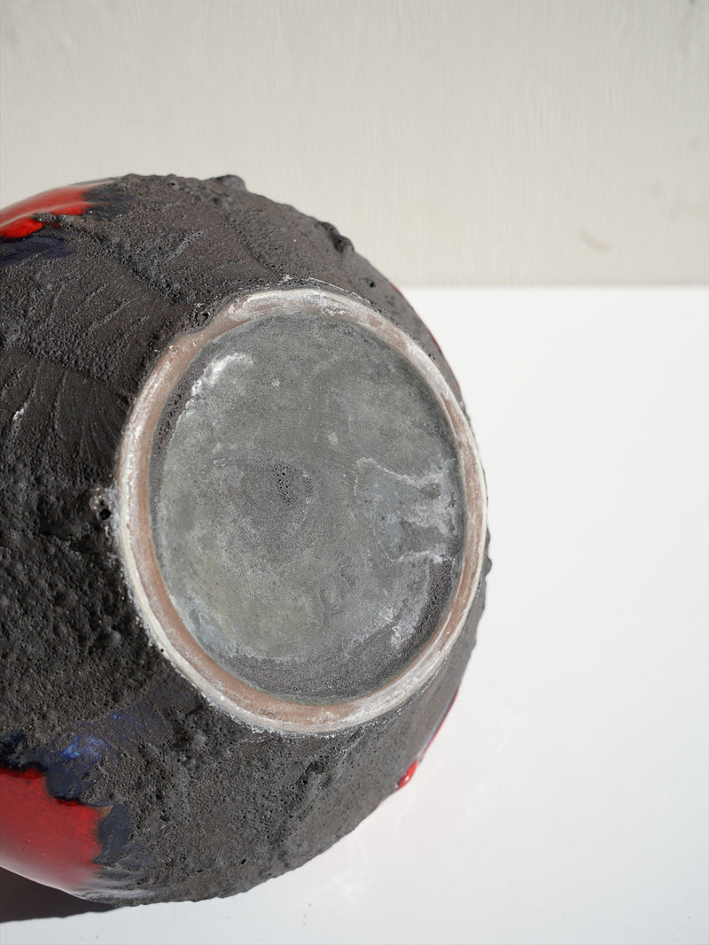 Marei <br>Fat Lava <br>セラミック フラワーベース <br>1960's-1970's , West Germany <br>大阪店