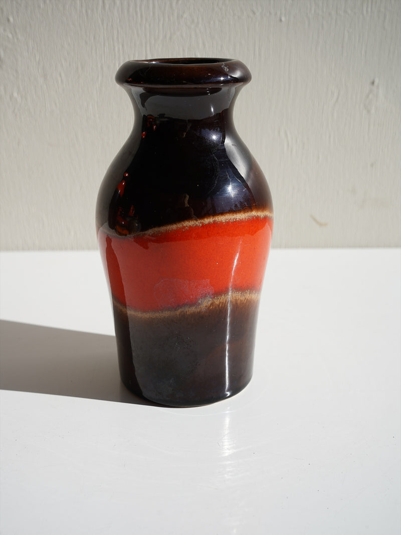 Scheurich 523/18 <br>セラミック フラワーベース <br>1960's-1970's , West Germany <br>大阪店