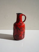 Graflich Ortenburgsche <br>Fat Lava <br>セラミック フラワーベース <br>1950's-1960's , West Germany <br>大阪店