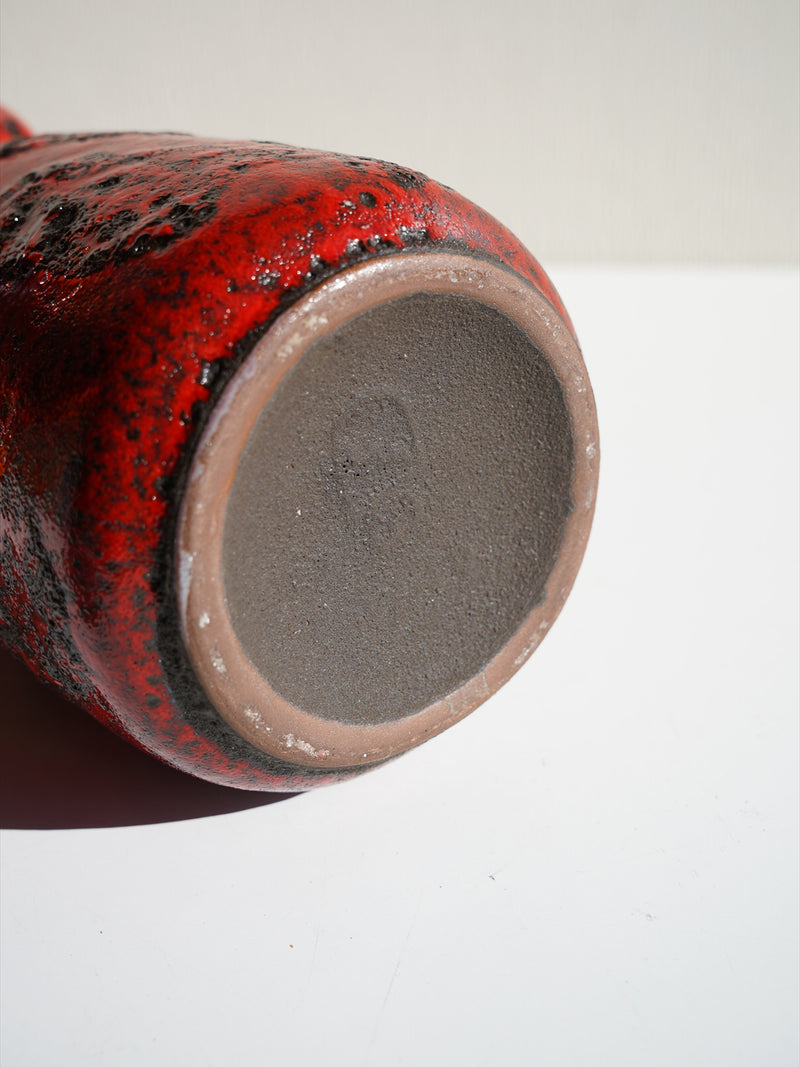 Graflich Ortenburgsche <br>Fat Lava <br>セラミック フラワーベース <br>1950's-1960's , West Germany <br>大阪店