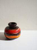 Scheurich 284/15 <br>Fat Lava <br>セラミック フラワーベース <br>1970's , West Germany <br>大阪店