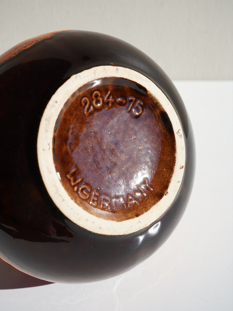 Scheurich 284/15 <br>Fat Lava <br>セラミック フラワーベース <br>1970's , West Germany <br>大阪店