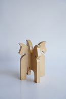 JOHN’S HEMSLÖJD<br>ウッド ダーラナホース キャンドルスタンド<br>1970's-1990's , Sweden <br>大阪店 - ヴィンテージ SHARK ATTACK