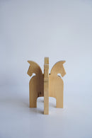 JOHN’S HEMSLÖJD<br>ウッド ダーラナホース キャンドルスタンド<br>1970's-1990's , Sweden <br>大阪店 - ヴィンテージ SHARK ATTACK