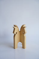 JOHN’S HEMSLÖJD<br>ウッド ダーラナホース キャンドルスタンド<br>1970's-1990's , Sweden <br>大阪店 - ヴィンテージ SHARK ATTACK