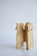 JOHN’S HEMSLÖJD<br>ウッド ダーラナホース キャンドルスタンド<br>1970's-1990's , Sweden <br>大阪店 - ヴィンテージ SHARK ATTACK