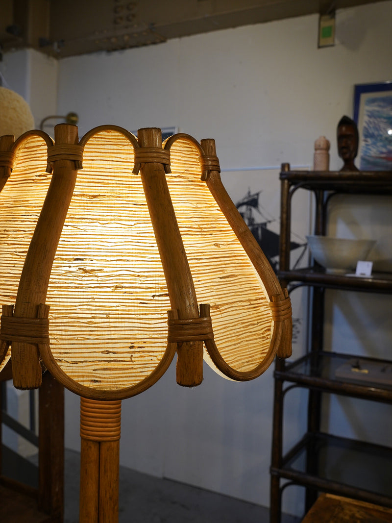 ラタン フロアランプ <br>大阪店