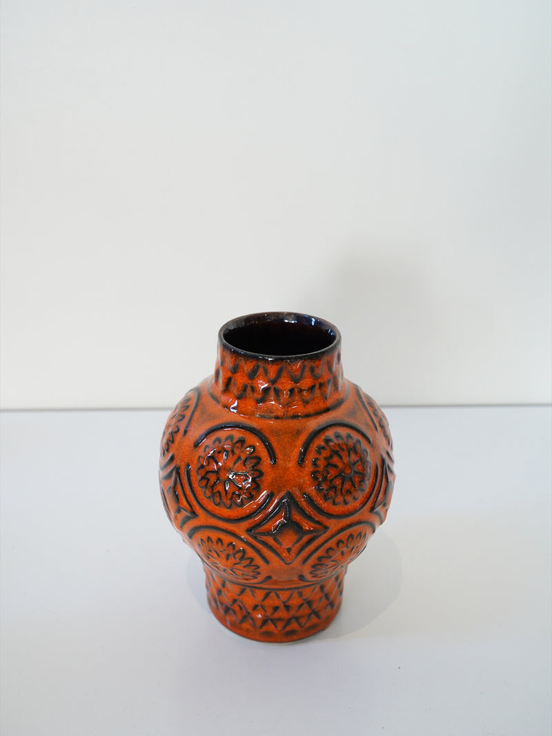 Bay Keramik 62/17 <br>Fat Lava <br>セラミック フラワーベース <br>1960's-1970's , West Germany <br>大阪店