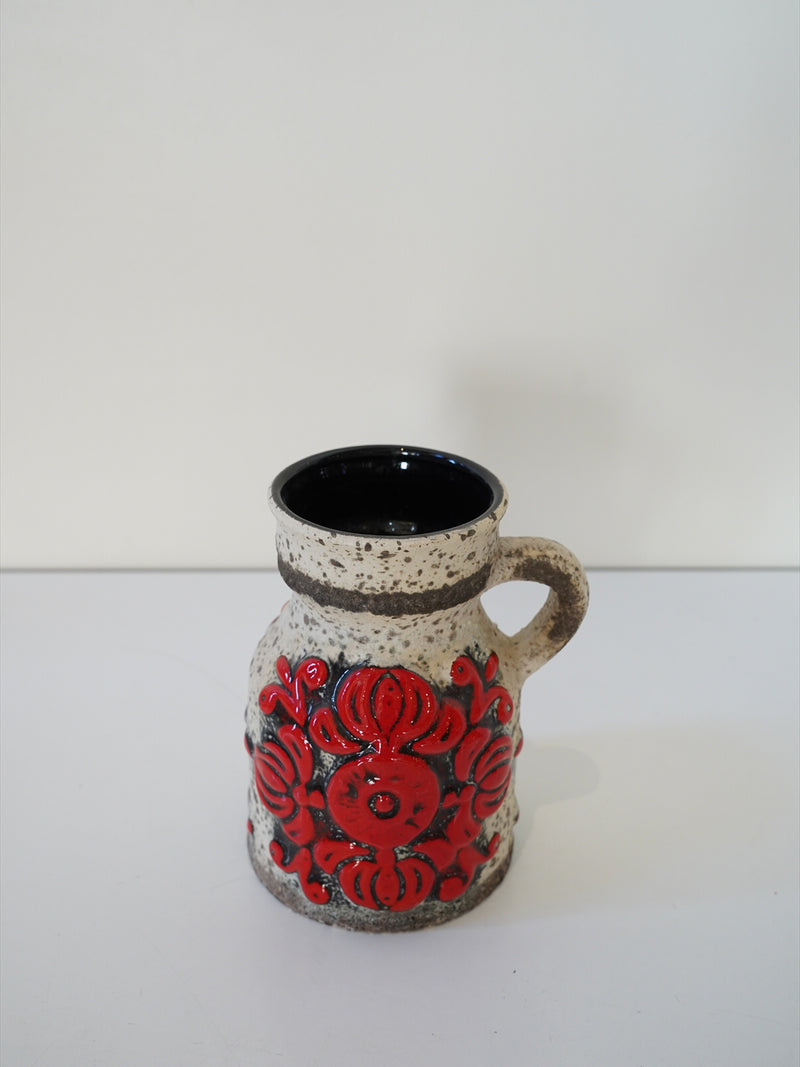 Üebelacker Keramik <br>Fat Lava <br>セラミック フラワーベース <br>1960's-1970's , West Germany <br>大阪店