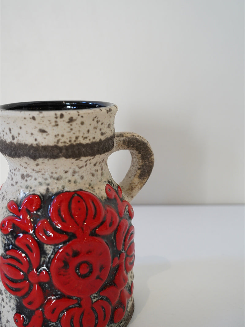 Üebelacker Keramik <br>Fat Lava <br>セラミック フラワーベース <br>1960's-1970's , West Germany <br>大阪店