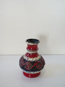 Jasba Keramik 1387/18 <br>Fat Lava <br>セラミック フラワーベース <br>1960's , West Germany <br>大阪店