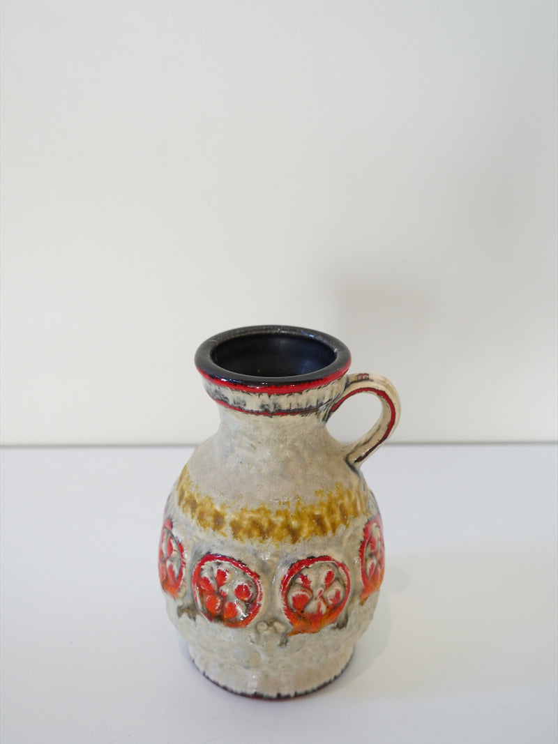 Fat Lava <br>セラミック フラワーベース <br>1960's-1970's , West Germany <br>大阪店