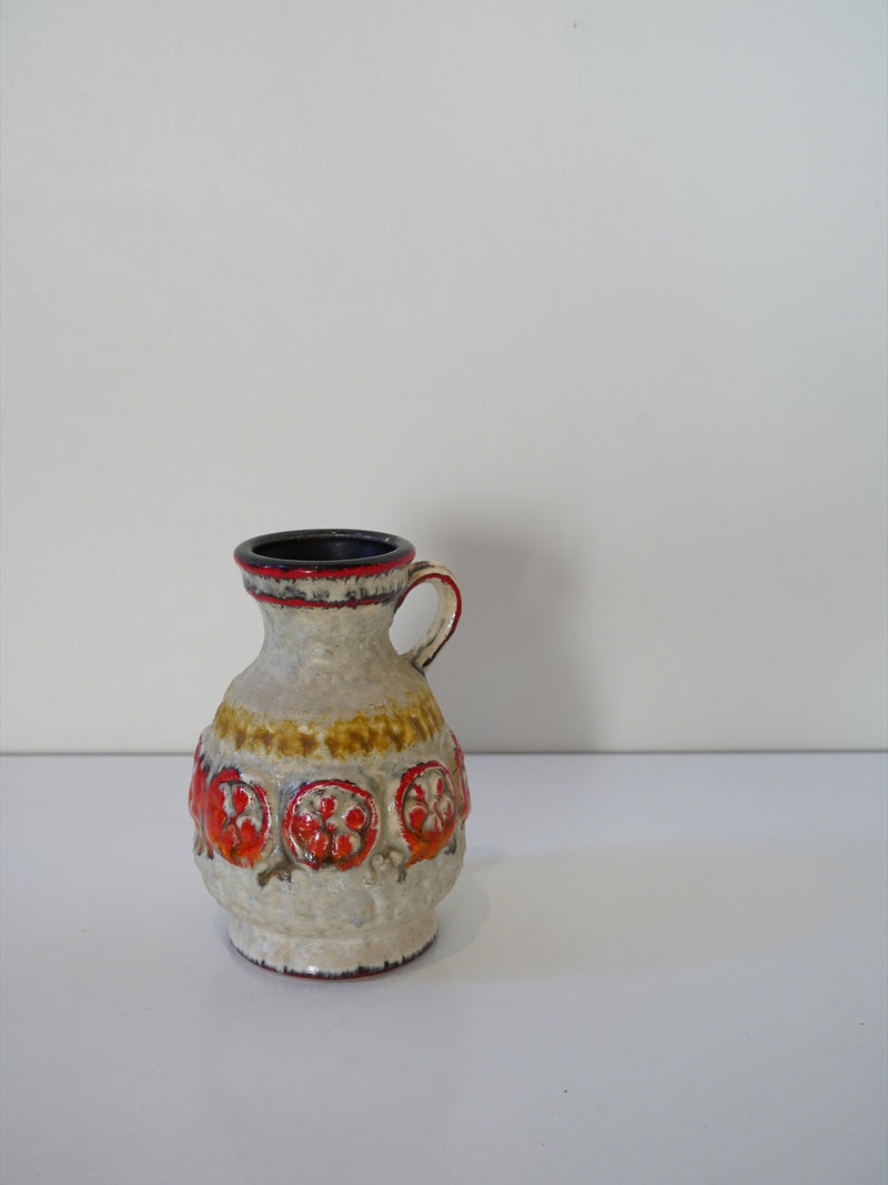 Fat Lava <br>セラミック フラワーベース <br>1960's-1970's , West Germany <br>大阪店