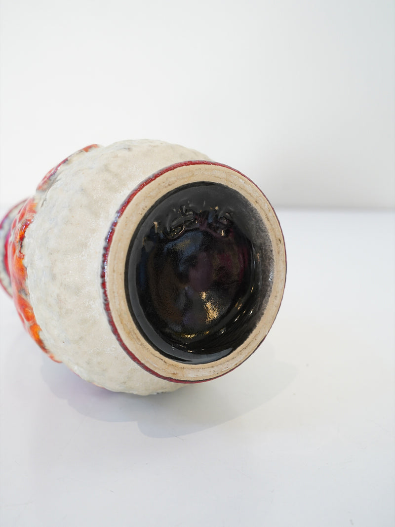 Fat Lava <br>セラミック フラワーベース <br>1960's-1970's , West Germany <br>大阪店