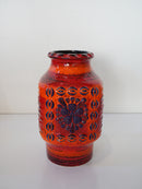 Dümler & Breiden , RELIEF , 73/25 <br>Fat Lava <br>セラミック フラワーベース <br>1970's , West Germany <br>大阪店